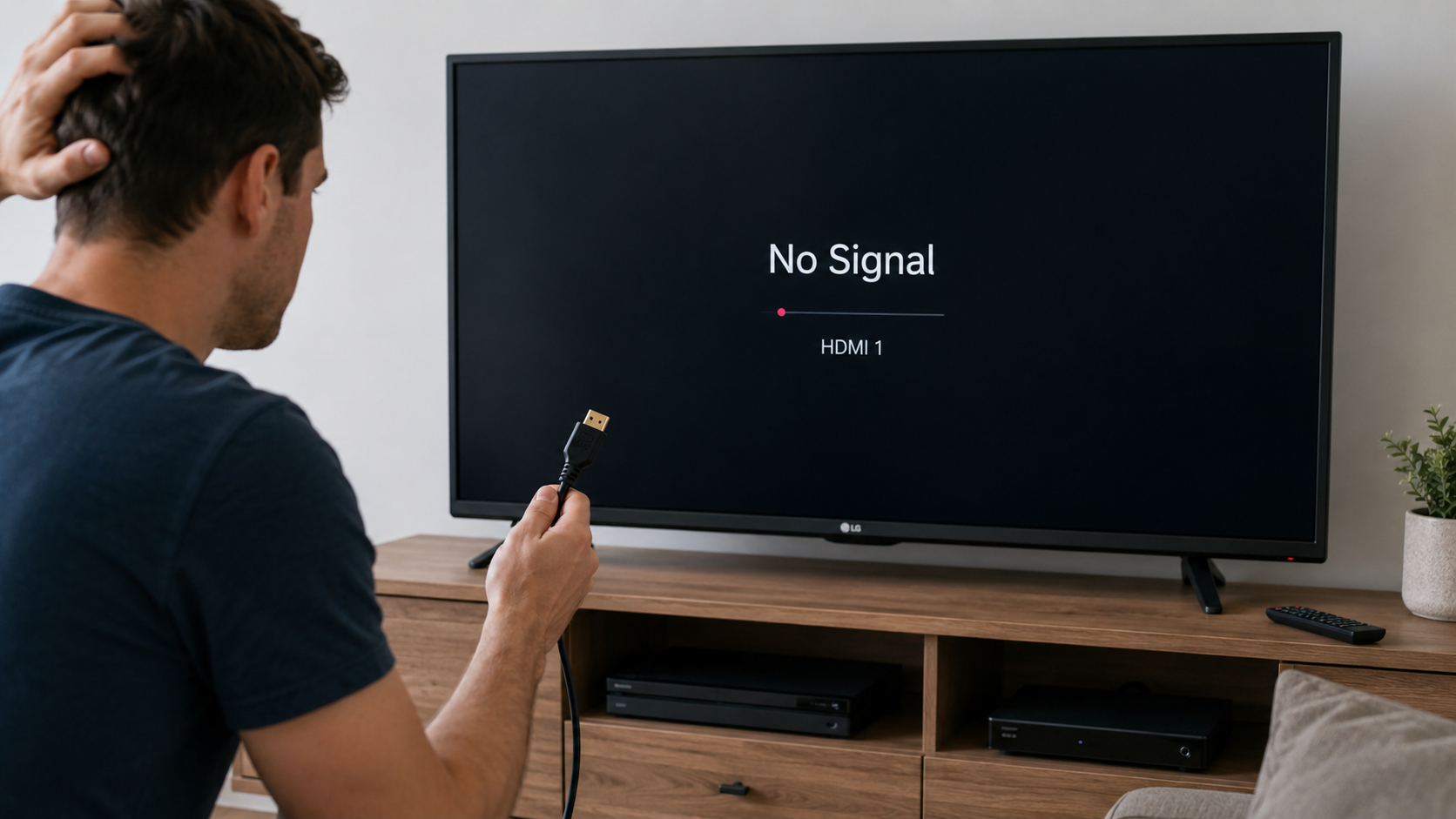 LG TV Says No Signal on HDMI